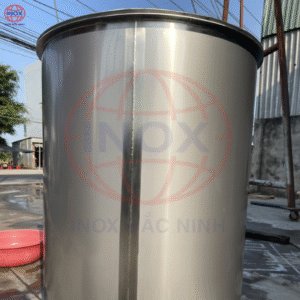 gia công bồn inox công nghiệp, bể inox công nghiệp - inox bắc ninh