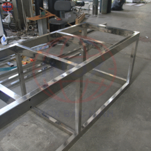 gia công khung dây chuyền máy móc inox theo yêu cầu - inox bắc ninh