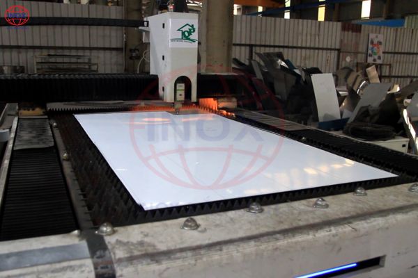 gia công cắt laser tấm inox - inox bắc ninh