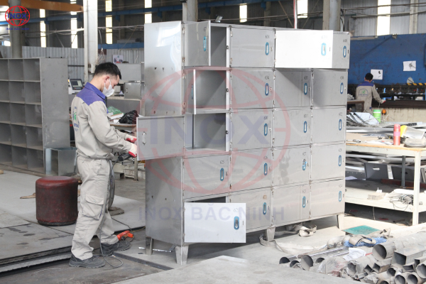 hàn inox theo yêu cầu và hoàn thiện sản phẩm - inox bắc ninh
