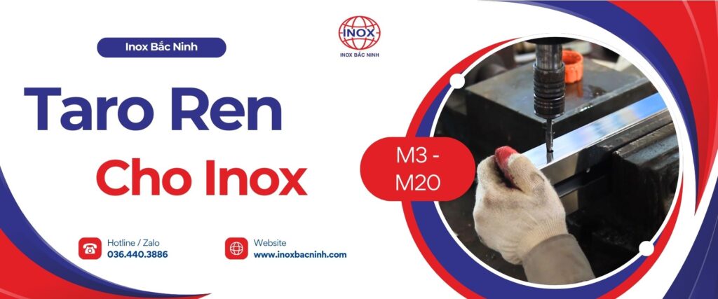 gia công taro ren - inox bắc ninh