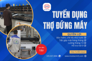 việc làm thợ đứng máy cơ khí ở bắc ninh