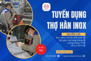 việc làm thợ hàn inox ở bắc ninh
